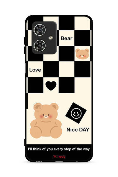 Tolwak غطاء حماية لهاتف موتورولا موتو جي 54 5 جي، سأفكر فيك في كل خطوة على ال...