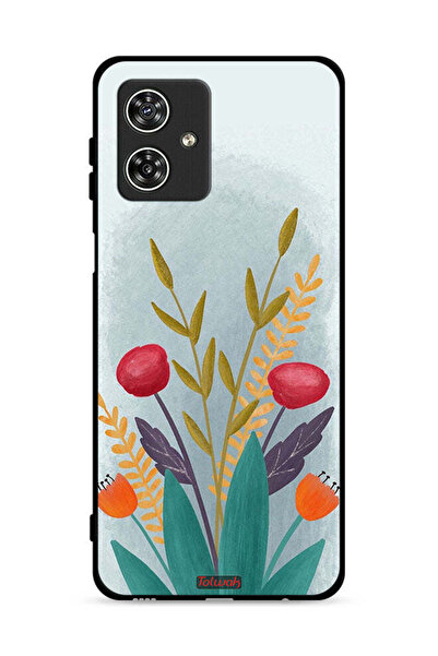 Tolwak غطاء حماية لهاتف موتورولا موتو جي 54 5G برسومات نباتية