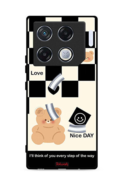 Tolwak غطاء حماية لهاتف Infinix GT 20 Pro 5G سأفكر فيك في كل خطوة على الطريق