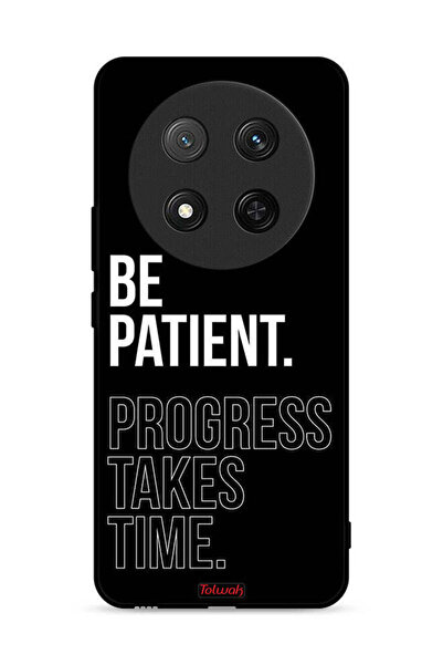Tolwak غطاء حماية لهاتف Honor X9c 5G - كن صبورًا، فالتقدم يستغرق وقتًا