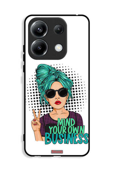 Tolwak غطاء حماية لهاتف Xiaomi Poco M6 Pro 4G - اهتم بشؤونك الخاصة