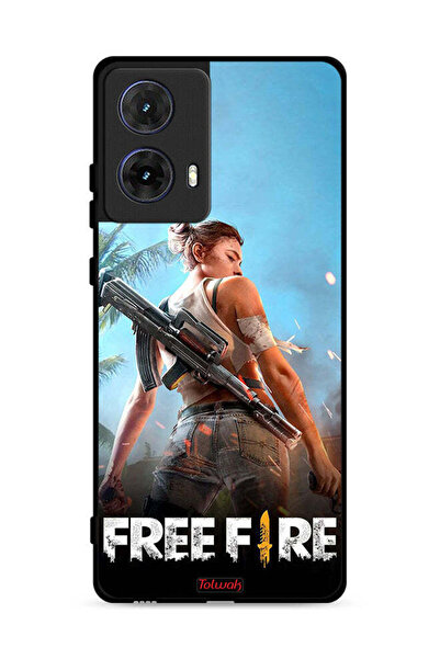 Tolwak غطاء حماية لهاتف موتورولا موتو جي 85 5G فري فاير