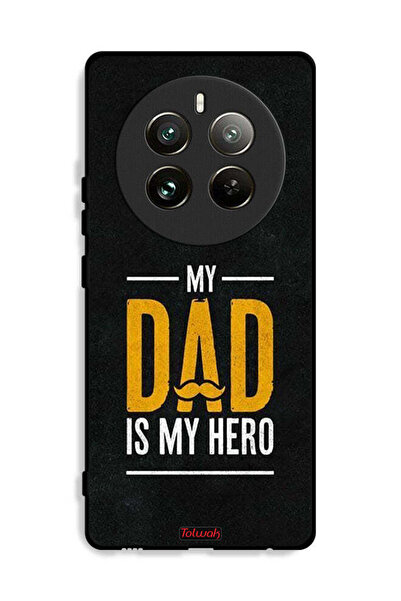 Tolwak غطاء حماية لجهاز Realme 12 Pro 5G "والدي هو بطلي"