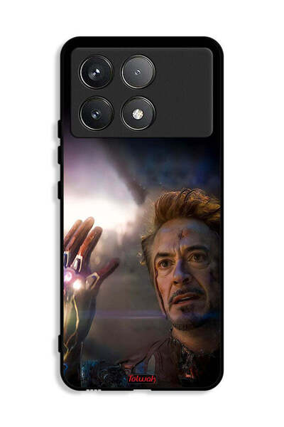 Tolwak غطاء حماية لهاتف شاومي بوكو X6 برو 5G - أنا الرجل الحديدي