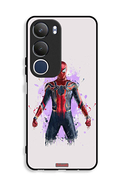 Tolwak غطاء حماية لهاتف Vivo Y19s 4G بتصميم العنكبوت الحديدي