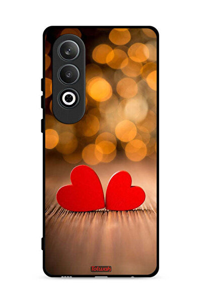 Tolwak غطاء حماية لهاتف OnePlus Nord CE4 5G بتصميم قلبين جميلين