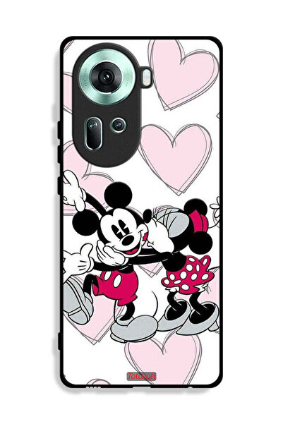 Tolwak غطاء حماية لهاتف Oppo Reno11 5G بتصميم عناق ميكي ماوس