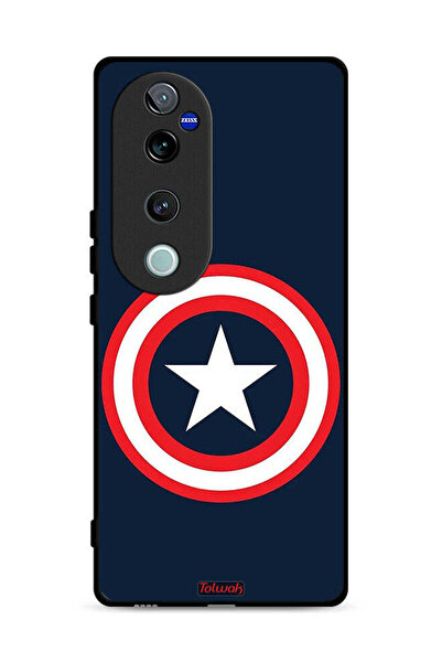 Tolwak غطاء حماية لهاتف Vivo S19 Pro 5G بتصميم كابتن أمريكا