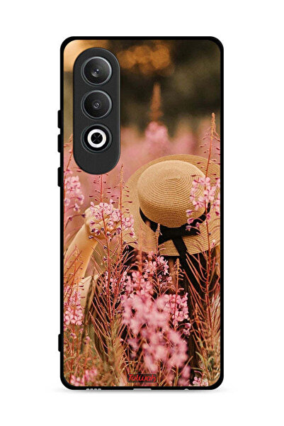 Tolwak غطاء حماية لهاتف OnePlus Nord CE4 5G برسومات فتاة قبعة مزينة بالزهور