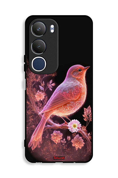 Tolwak غطاء حماية لهاتف Vivo Y19s 4G بتصميم طائر لطيف