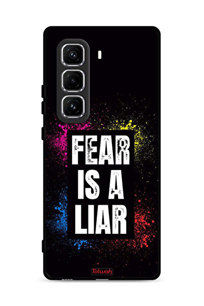 Tolwak غطاء حماية لهاتف Infinix Hot 50 Pro Plus 4G - الخوف كاذب