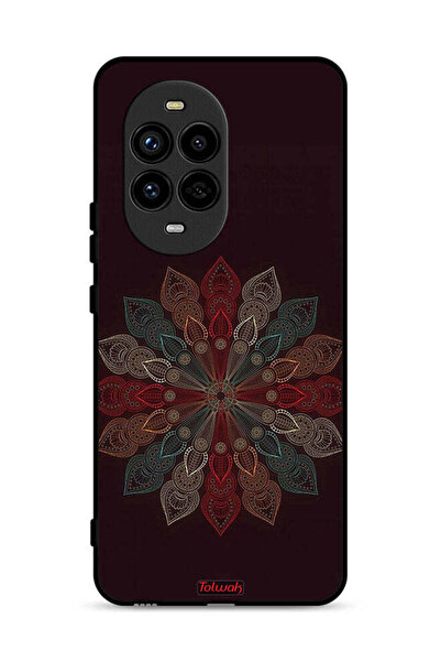 Tolwak غطاء حماية لهاتف هواوي نوفا 13 برو 5G بنقشة زهرة ماندالا