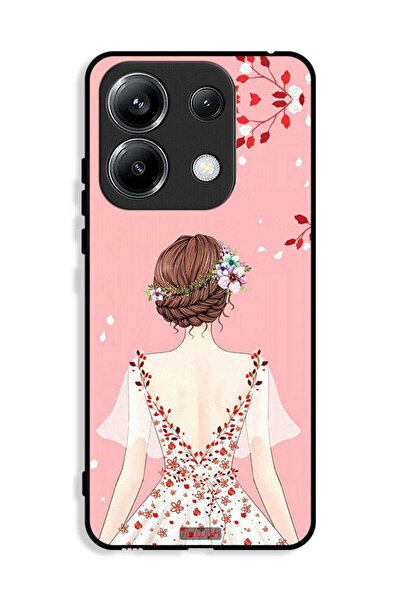 Tolwak غطاء حماية لهاتف شاومي بوكو M6 برو 4G برسومات فتاة واقفة