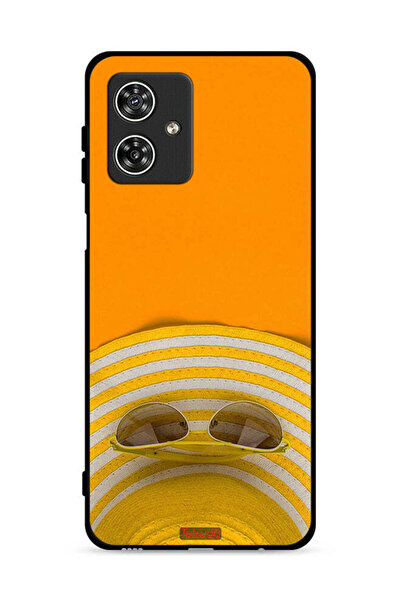 Tolwak غطاء حماية لهاتف موتورولا موتو جي 54 5G مع قبعة ونظارات