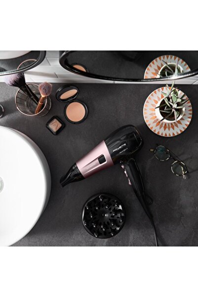Rowenta PowerLine CV5940F0 hair dryer, 2400W, Effiwats function, cashmere keratin coating