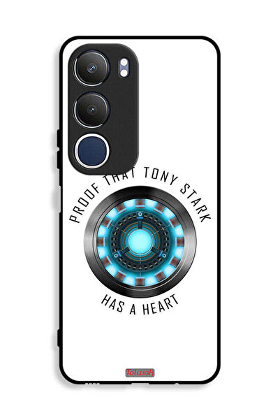 Tolwak غطاء حماية لهاتف Vivo Y19s 4G دليل على أن توني ستارك لديه قلب