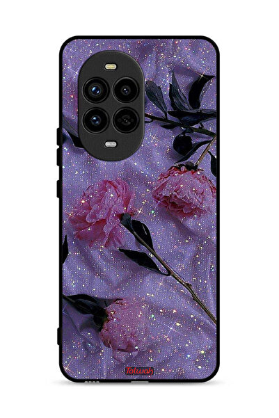 Tolwak غطاء حماية لهاتف هواوي نوفا 13 برو 5G بنقشة ورود لامعة