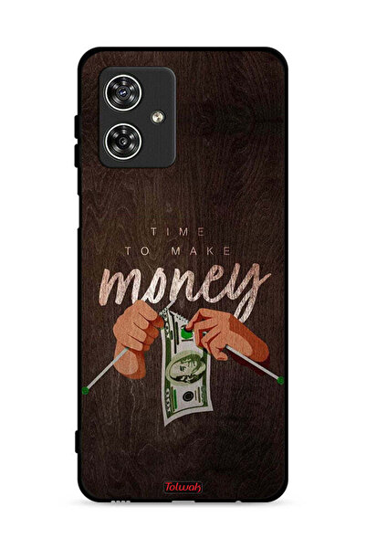 Tolwak غطاء حماية لهاتف موتورولا موتو جي 54 5G - حان وقت جني المال