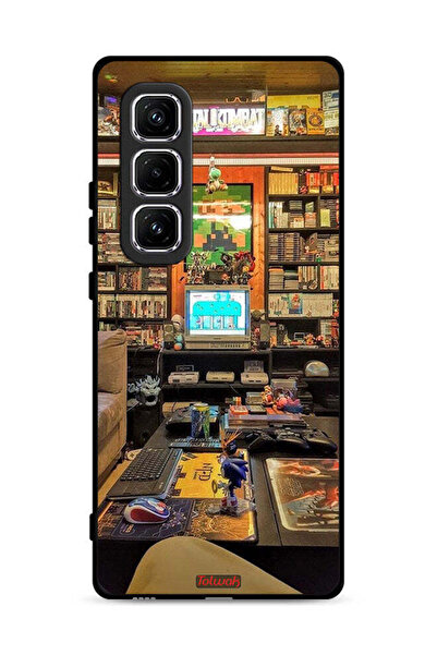 Tolwak غطاء حماية لجهاز Infinix Hot 50 Pro Plus 4G - منطقة الألعاب