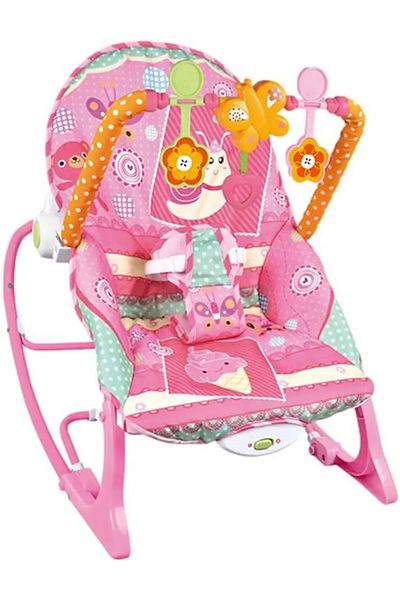 NOON Multifunctional Baby Rocking Chair – 80 x 60 x 43 cm Soothing & Adjustable Infant Seat