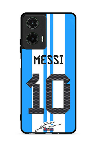 Tolwak غطاء حماية لهاتف موتورولا موتو جي 35 5 جي - ميسي 10