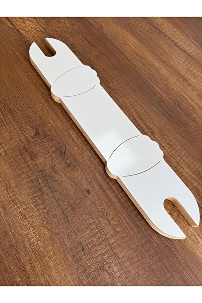 akçehome Mama Sandalyesi Ayak Koyma Desteği Beyaz ve 6 adet İthal Conta