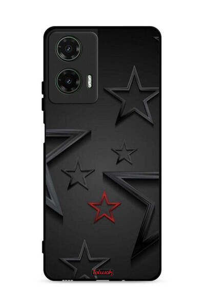 Tolwak غطاء حماية لهاتف موتورولا موتو جي 35 5G بنقشة نجوم