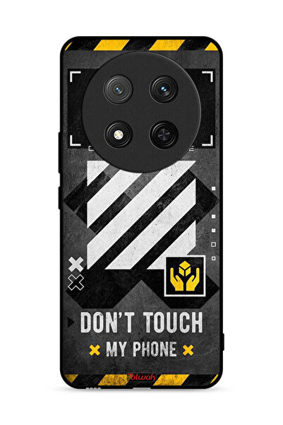 Tolwak Honor X9c 5G Protective Case Cover Do Not Touch My Phone