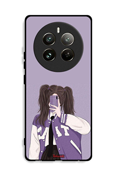 Tolwak غطاء حماية لهاتف Realme 12 Pro 5G لالتقاط صور سيلفي