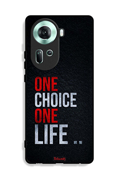 Tolwak غطاء حماية لهاتف Oppo Reno11 5G - اختيار واحد، حياة واحدة