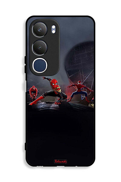 Tolwak Vivo Y19s 4G Protective Case Cover Three Spiders