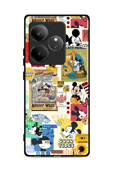 Tolwak غطاء حماية لهاتف Realme GT Neo6 5G مع ملصقات مختارة