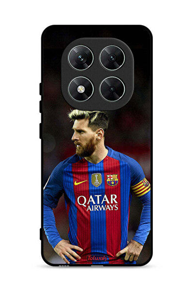 Tolwak غطاء حماية لهاتف شاومي ريدمي نوت 14 برو 5G ميسي برشلونة