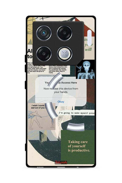 Tolwak غطاء حماية لهاتف Infinix GT 20 Pro 5G اسمح لنفسك بالنمو