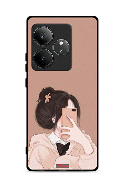 Tolwak غطاء حماية لهاتف Realme GT 6T 5G لالتقاط صور سيلفي