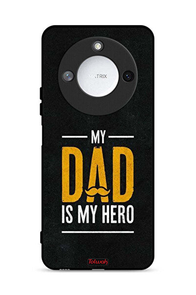 Tolwak غطاء حماية Honor X60 5G "والدي هو بطلي"