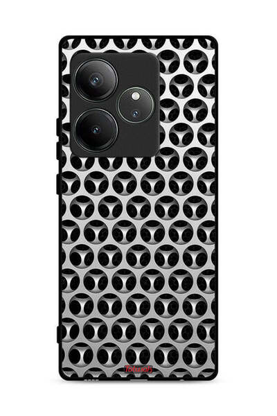 Tolwak غطاء حماية لهاتف Realme GT 6T 5G بنقشة عقارب الساعة