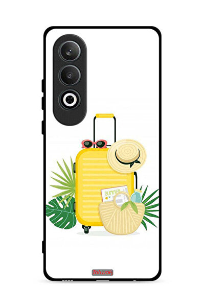 Tolwak غطاء حماية لهاتف OnePlus Nord CE4 5G برسومات فنية رقمية صيفية