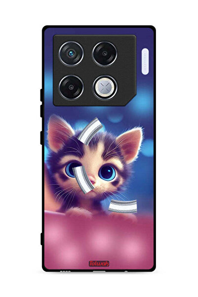 Tolwak غطاء حماية لهاتف Infinix GT 20 Pro 5G بتصميم قطة صغيرة