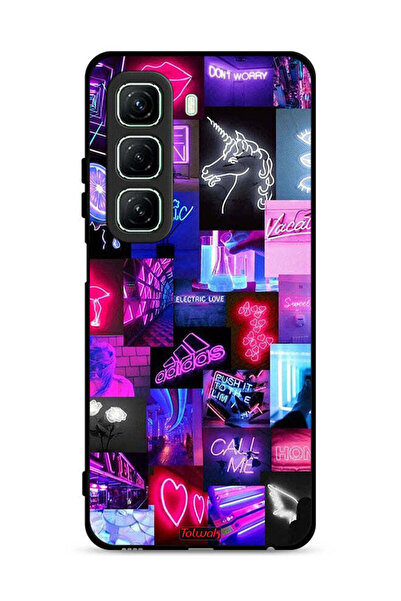 Tolwak غطاء حماية لهاتف Infinix Hot 50 5G برسومات كرتونية