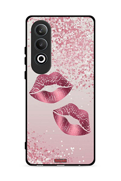 Tolwak غطاء حماية لهاتف OnePlus Nord CE4 5G برسومات شفاه لامعة