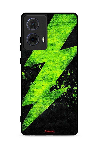 Tolwak غطاء حماية لهاتف موتورولا موتو جي 85 5 جي بنمط كهربائي