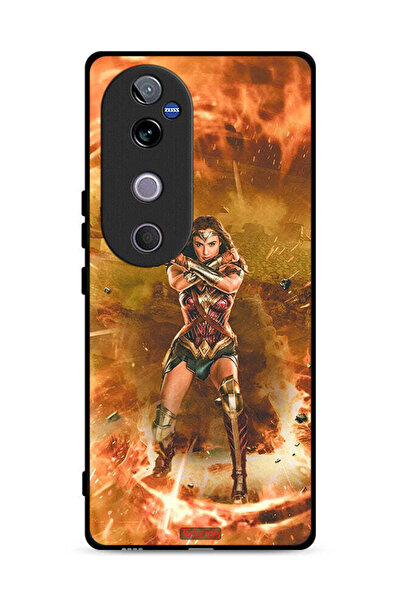 Tolwak غطاء حماية لهاتف Vivo V40 5G بتصميم Wonder Women