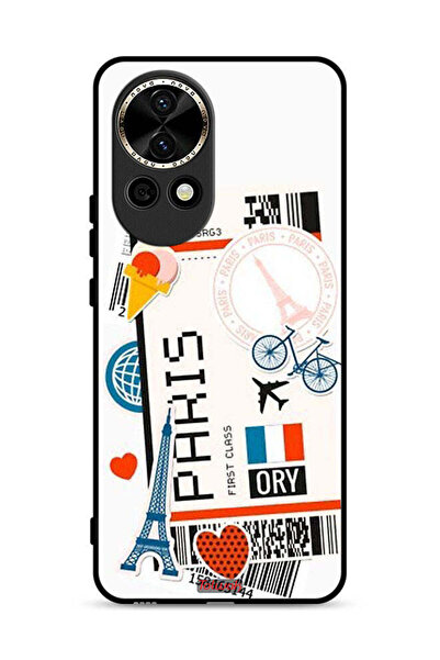 Tolwak غطاء حماية لهاتف هواوي نوفا 13 5G، ملصق باريس