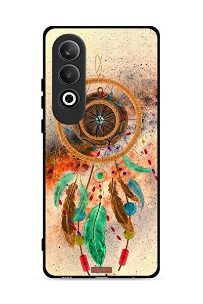 Tolwak غطاء حماية لهاتف Oppo K12 Plus 5G بتصميم ماندالا ريش معلق