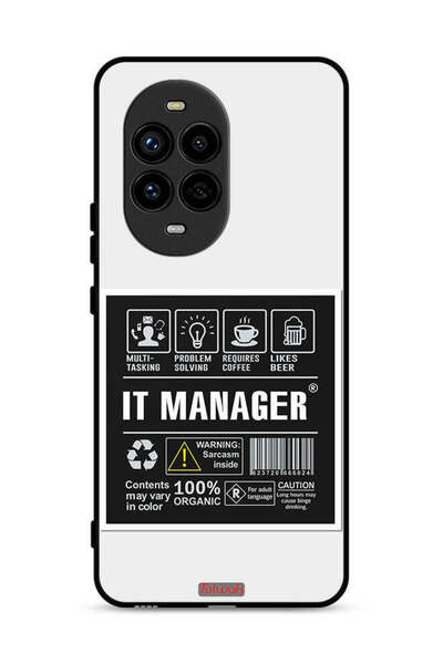 Tolwak غطاء حماية لهاتف هواوي نوفا 13 برو 5G، ملصق مدير تكنولوجيا المعلومات