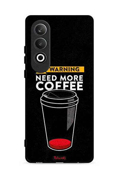 Tolwak غطاء حماية لهاتف OnePlus Nord CE4 5G - بحاجة إلى المزيد من القهوة
