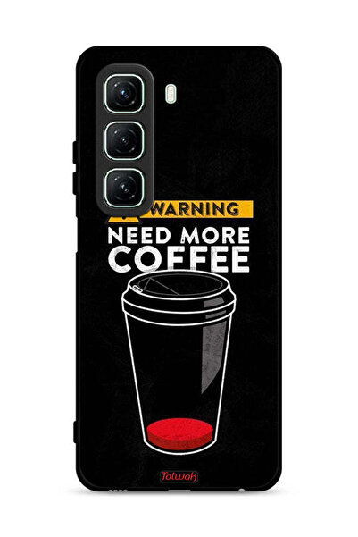 Tolwak غطاء حماية لهاتف Infinix Hot 50 5G - بحاجة إلى المزيد من القهوة