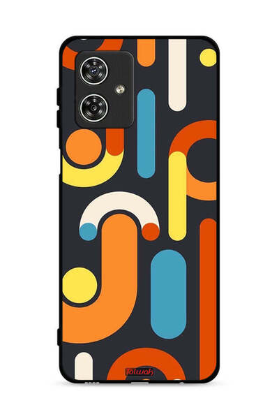 Tolwak غطاء حماية بنمط لهاتف موتورولا موتو جي 54 5G