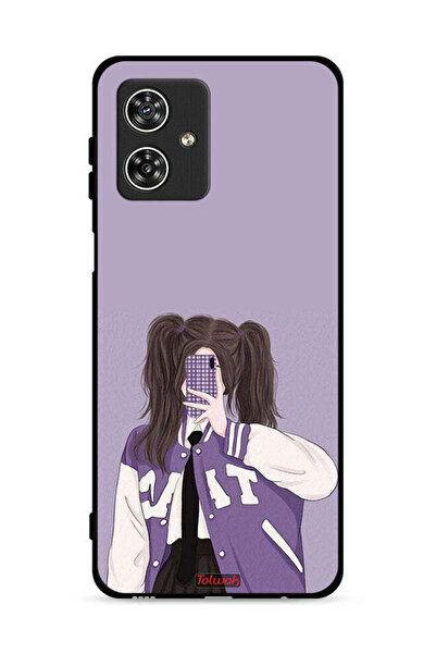 Tolwak غطاء حماية لهاتف موتورولا موتو جي 54 5G لالتقاط صور سيلفي